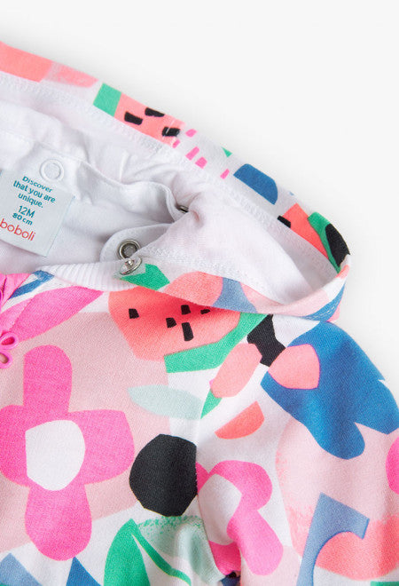Baby Girl Fleece Jacket - Print