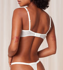 Signature Sheer Bra - Ecru White