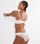 Body Make Up Illusion Curve Underwire Bra - Ecru White