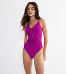 Summer Twist Swimsuit - Raspberry Juice