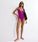 Summer Sunset Swimsuit - Raspberry Juice