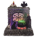 LED 20cm Fireplace Witch