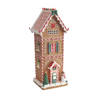 17x39cm LED Gingerbread House
