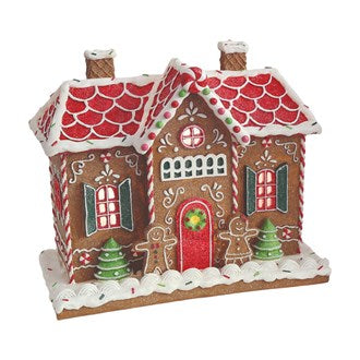 31x26cm LED Gingerbread House