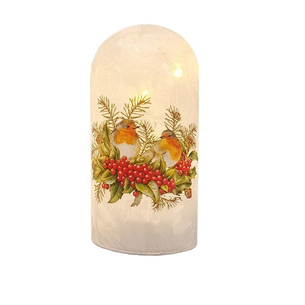 LED Robin Dome Deco 17.5cm