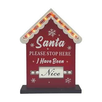 LED Santa I've Been...