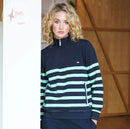 Lena Half Zip Sweatshirt - Navy