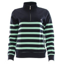Lena Half Zip Sweatshirt - Navy