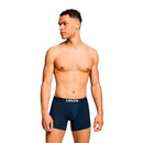 2 Pack Denim Geo Boxer - Navy