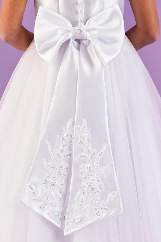 Liberly Communion Dress - White