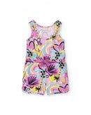 Flamingo Mood Jersey Jumpsuit - Lilac