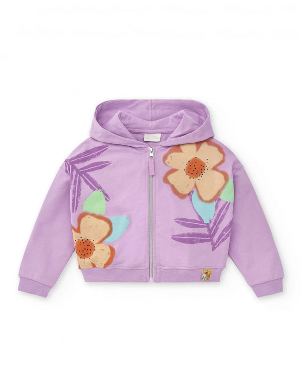 Paradise Beach Hooded Jacket - Lilac