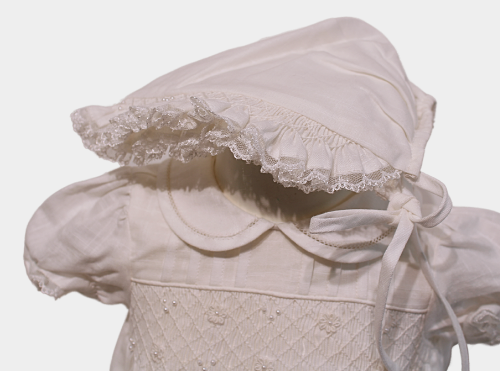 Sara Christening Robe - White