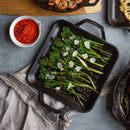 Seasoned Cast Iron Square Grill Pan - 27.9CM