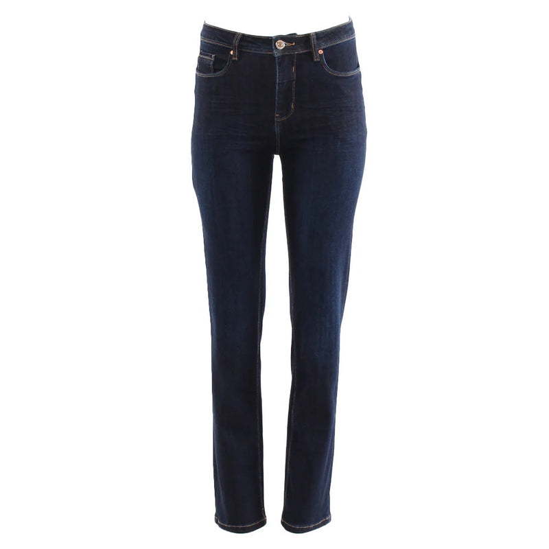 Lola Straight Jean - Mid Blue