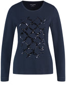 Animal Attention T-Shirt - Navy