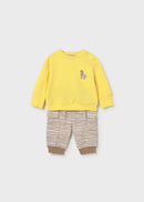 4 Piece Knit Set - Mustard