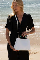 Christina Bucket Bag - White