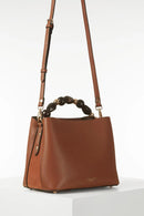 Danielle Crossbody Tote - Tan