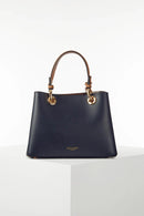 Luella Grey Gala Crossbody Tote - Navy