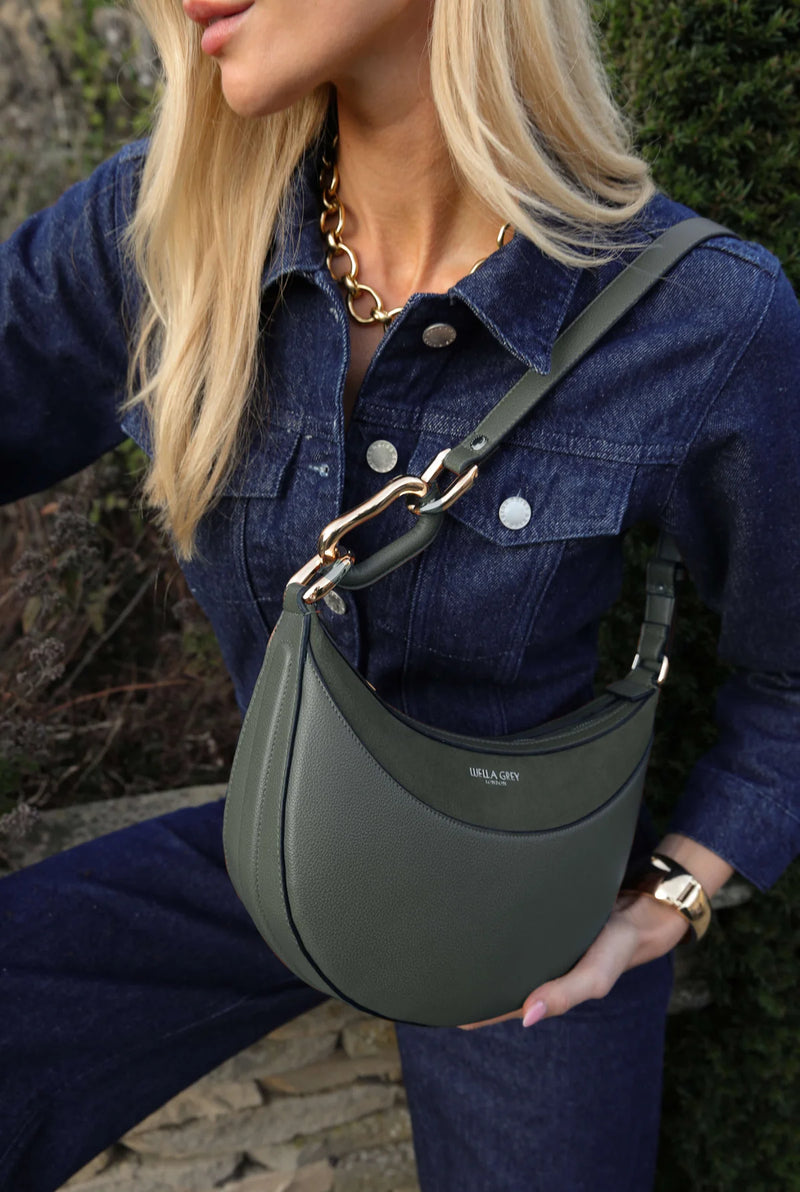 Hester Shoulder Bag - Khaki