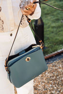 Julianna Ziptop Crossbody - Blue
