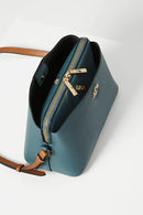 Julianna Ziptop Crossbody - Blue