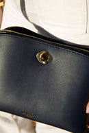 Julianna Ziptop Crossbody - Navy