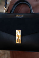 Kristie Crossbody Tote - Black