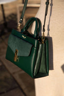 Kristie Crossbody Tote - Sea Green