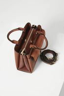 Kristie Crossbody Tote - Tan