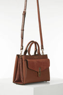 Kristie Crossbody Tote - Tan