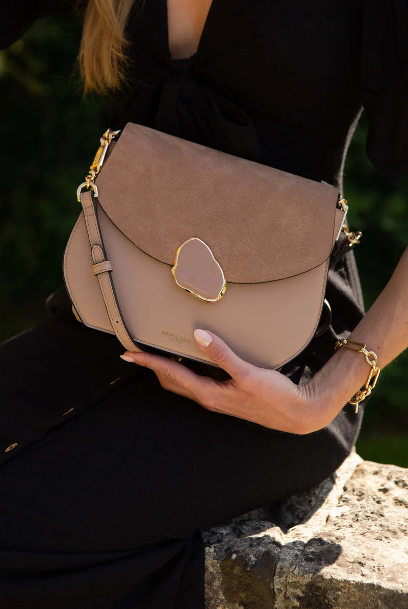 Lily Crossbody Bag - Taupe
