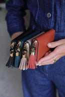 Maeve Tassel Purse - Teal