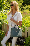 Olympia Tote - Sea Green
