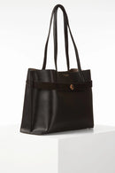 Oriana Laptop Tote - Black