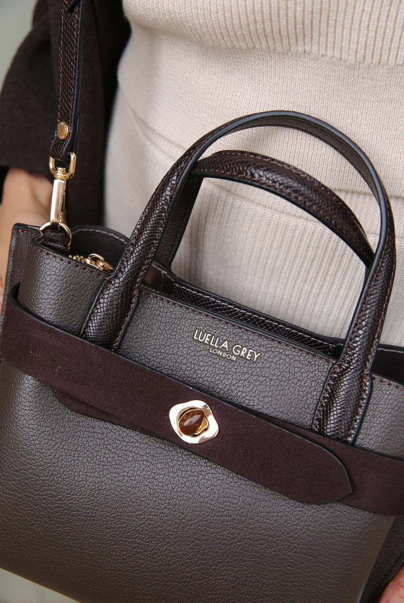 Oriel Crossbody - Chocolate