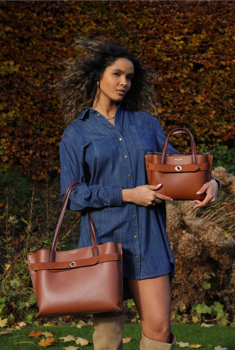 Oriel Crossbody - Tan