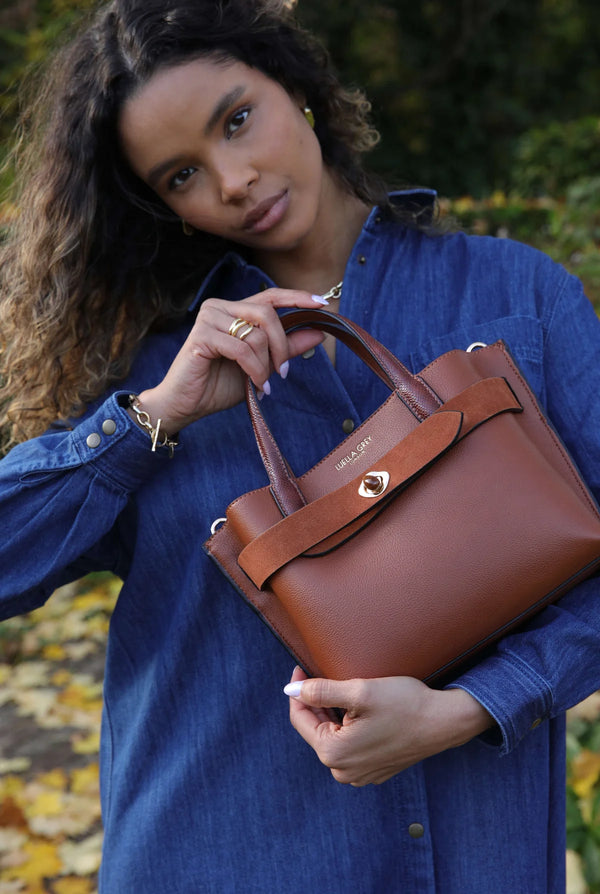 Oriel Crossbody - Tan