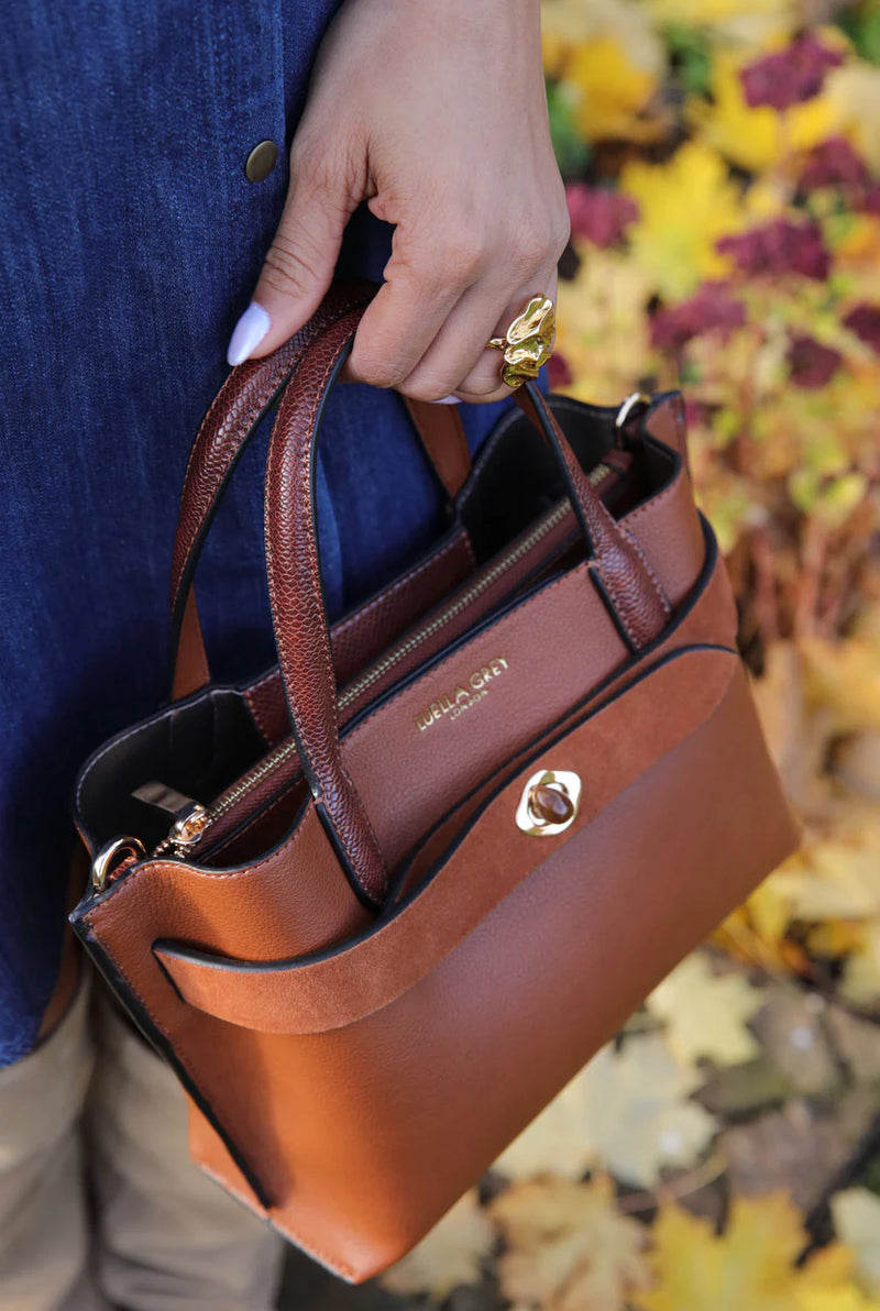 Oriel Crossbody - Tan
