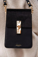 Tamsin Phone Crossbody - Black