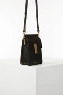 Tamsin Phone Crossbody - Black