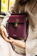 Luella Grey Tamsin Phone Crossbody - Plum