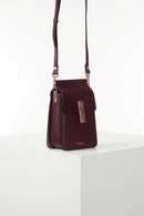 Luella Grey Tamsin Phone Crossbody - Plum