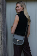 Venetia Saddle Crossbody - Sea Green