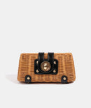 Lulu Petite Crossbody Clutch Bag - Black