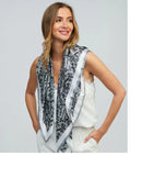 Luna Scarf - Silver Grey