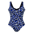 Swimsuit - Black/pool Blue