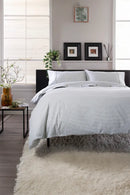 Gingham Duvet Cover Set - Green