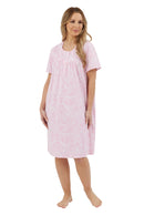 Linear Pastel 40L Nightdress - Pink